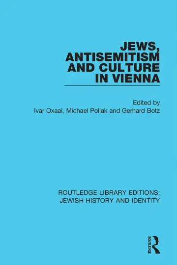 Cover of Jews, Antisemitism and Culture in Vienna