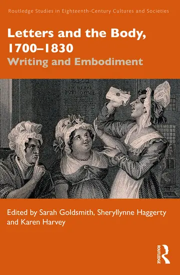 Cover of Letters and the Body, 1700–1830