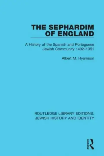Cover of The Sephardim of England