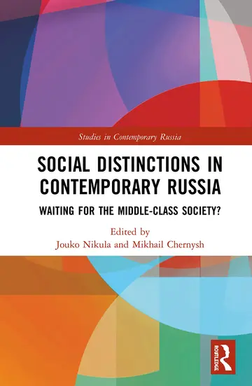 Cover of Social Distinctions in Contemporary Russia