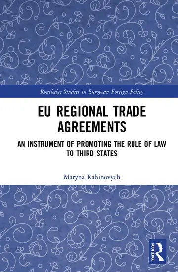 Cover of EU Regional Trade Agreements