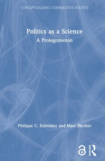 Cover of Politics as a Science
