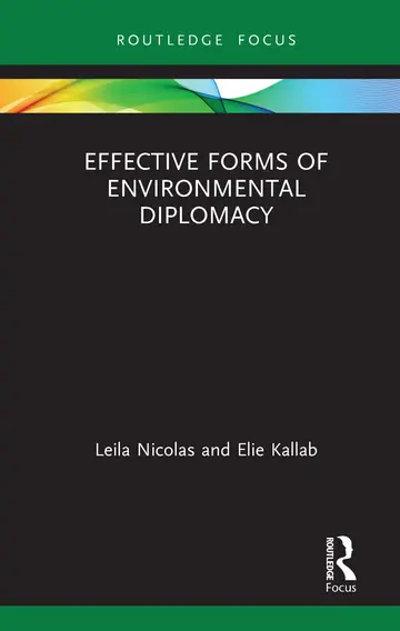 Cover of Effective Forms of Environmental Diplomacy
