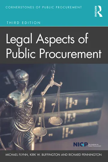 Cover of Legal Aspects of Public Procurement