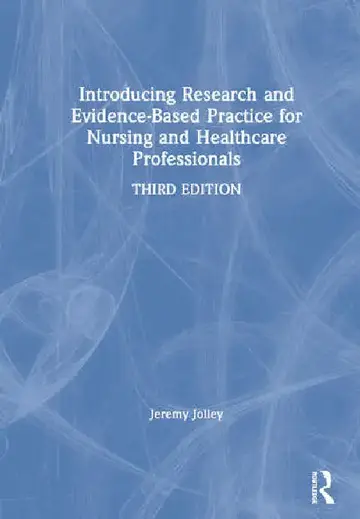 Cover of Introducing Research and Evidence-Based Practice for Nursing and Healthcare Professionals