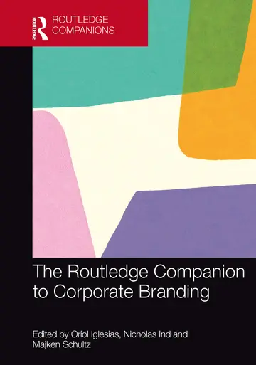 Cover of The Routledge Companion to Corporate Branding