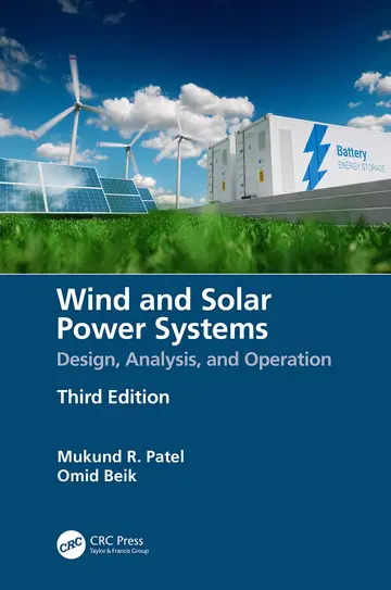 Cover of Wind and Solar Power Systems Design Analysis and Operation 3Ed