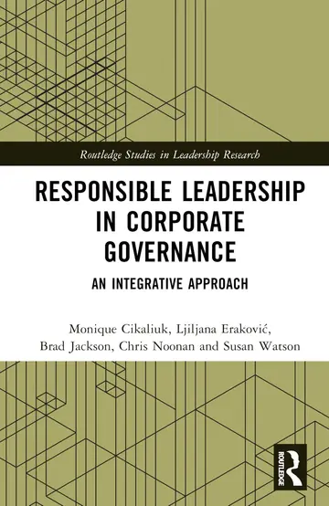 Cover of Responsible Leadership in Corporate Governance