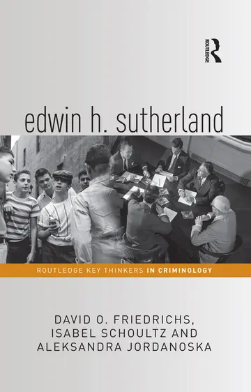 Cover of Edwin H. Sutherland