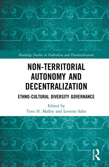 Cover of Non-Territorial Autonomy and Decentralization