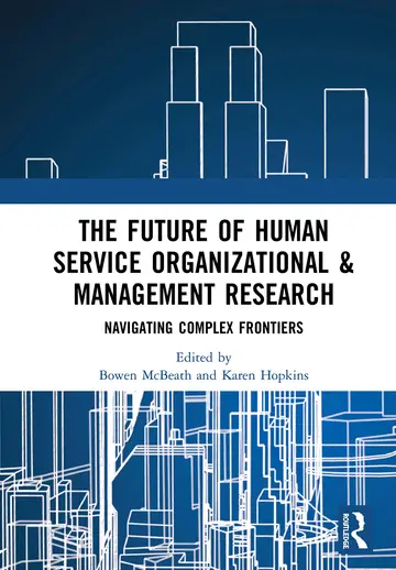 Cover of The Future of Human Service Organizational & Management Research
