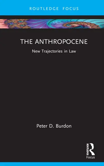 Cover of The Anthropocene