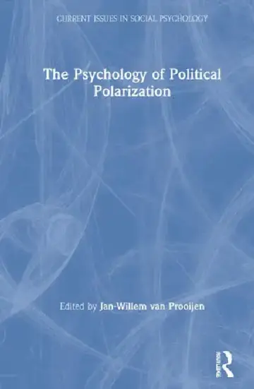 Cover of The Psychology of Political Polarization