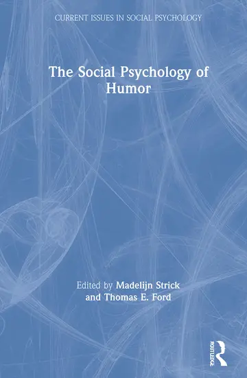 Cover of The Social Psychology of Humor