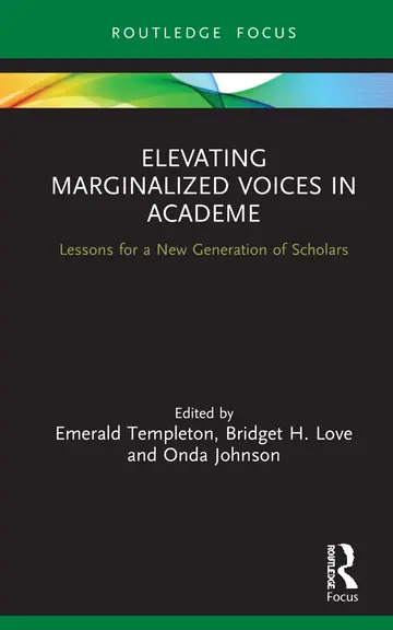 Cover of Elevating Marginalized Voices in Academe