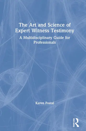 Cover of The Art and Science of Expert Witness Testimony