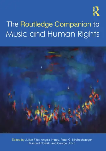Cover of The Routledge Companion to Music and Human Rights