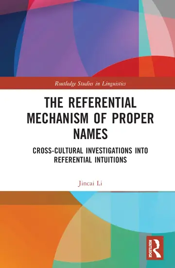 Cover of The Referential Mechanism of Proper Names