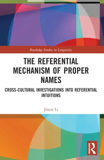 Cover of The Referential Mechanism of Proper Names