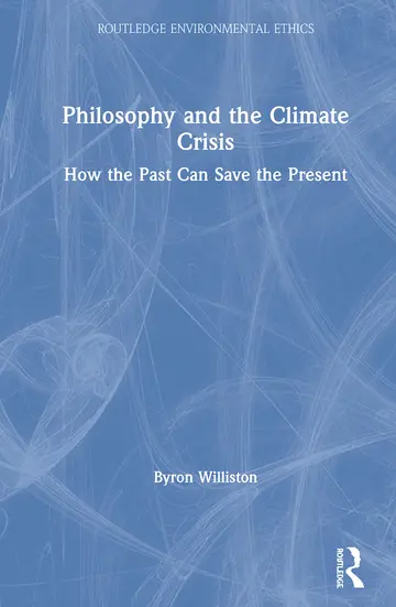 Cover of Philosophy and the Climate Crisis