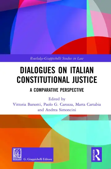Cover of Dialogues on Italian Constitutional Justice
