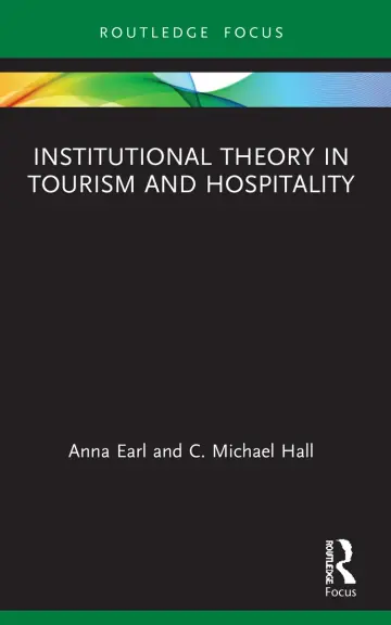 Cover of Institutional Theory in Tourism and Hospitality