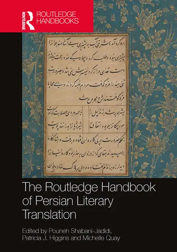Cover of The Routledge Handbook of Persian Literary Translation