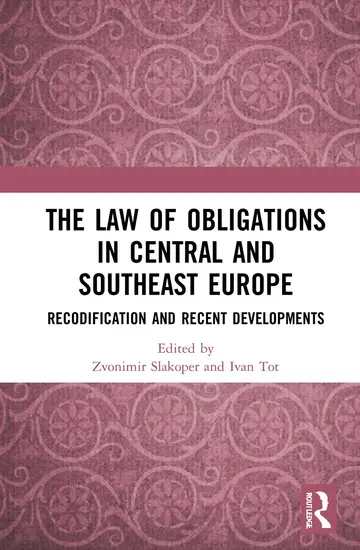 Cover of The Law of Obligations in Central and Southeast Europe