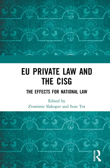 Cover of EU Private Law and the CISG