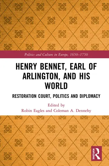Cover of Henry Bennet, Earl of Arlington, and His World