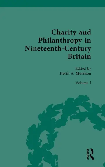 Cover of Charity and Philanthropy in Nineteenth-century Britain