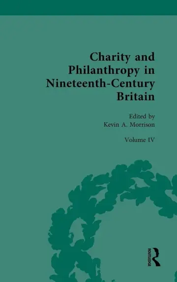 Cover of Charity and Philanthropy in Nineteenth-century Britain