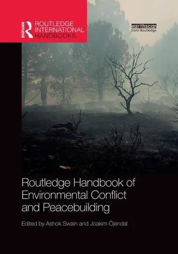 Cover of Routledge Handbook of Environmental Conflict and Peacebuilding