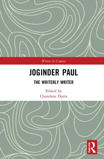 Cover of Joginder Paul