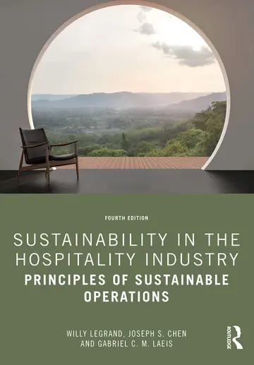 Cover of Sustainability in the Hospitality Industry