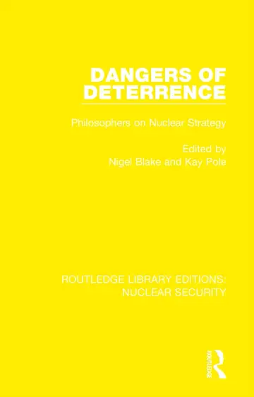 Cover of Dangers of Deterrence
