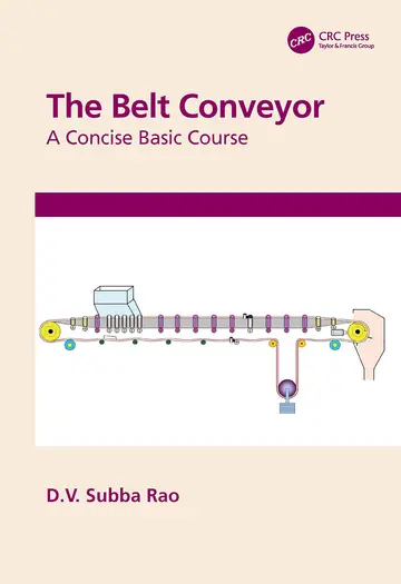 Cover of The Belt Conveyor A Concise Basic Course