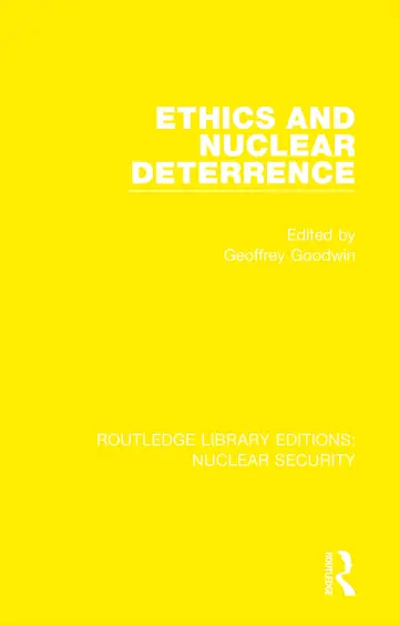 Cover of Ethics and Nuclear Deterrence
