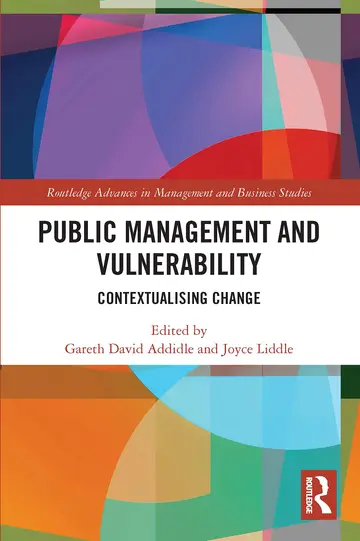 Cover of Public Management and Vulnerability