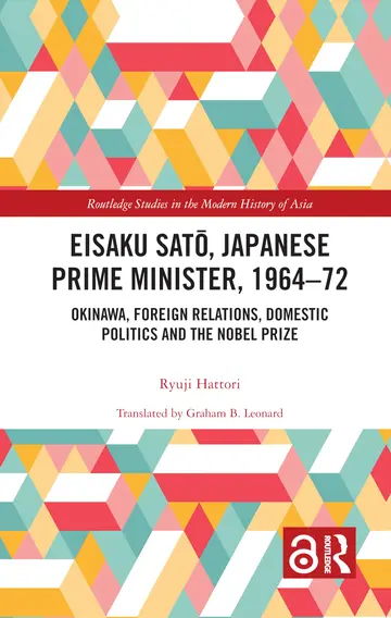 Cover of Eisaku Sato, Japanese Prime Minister, 1964-72