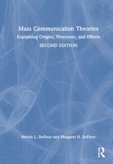 Cover of Mass Communication Theories