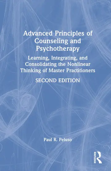 Cover of Advanced Principles of Counseling and Psychotherapy