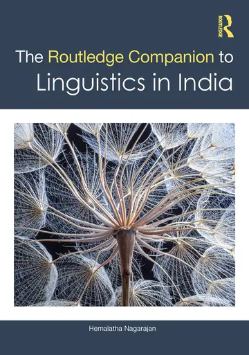 Cover of The Routledge Companion to Linguistics in India