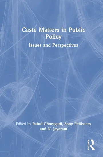 Cover of Caste Matters in Public Policy