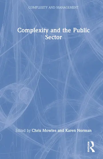Cover of Complexity and the Public Sector