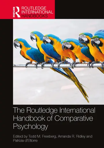 Cover of The Routledge International Handbook of Comparative Psychology