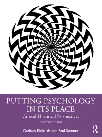 Cover of Putting Psychology in Its Place