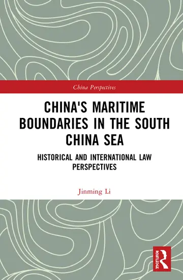 Cover of China's Maritime Boundaries in the South China Sea