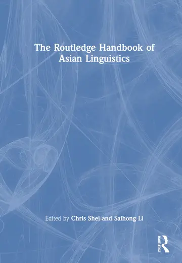 Cover of The Routledge Handbook of Asian Linguistics