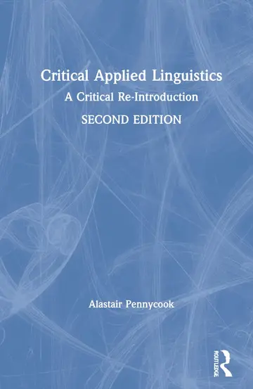 Cover of Critical Applied Linguistics